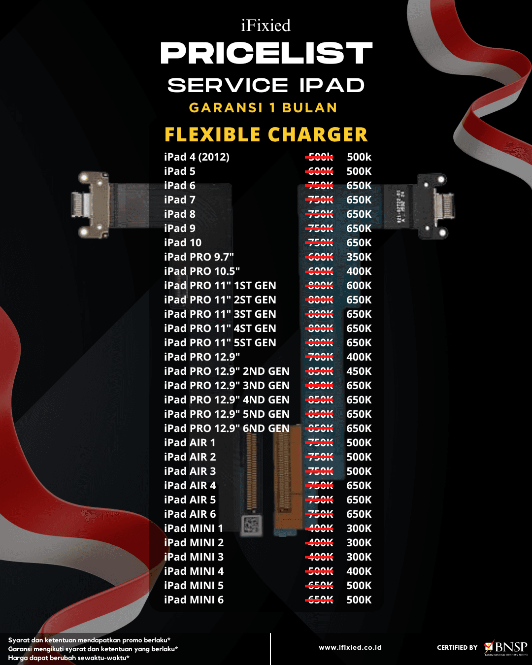 Daftar Harga Servise iPhone di